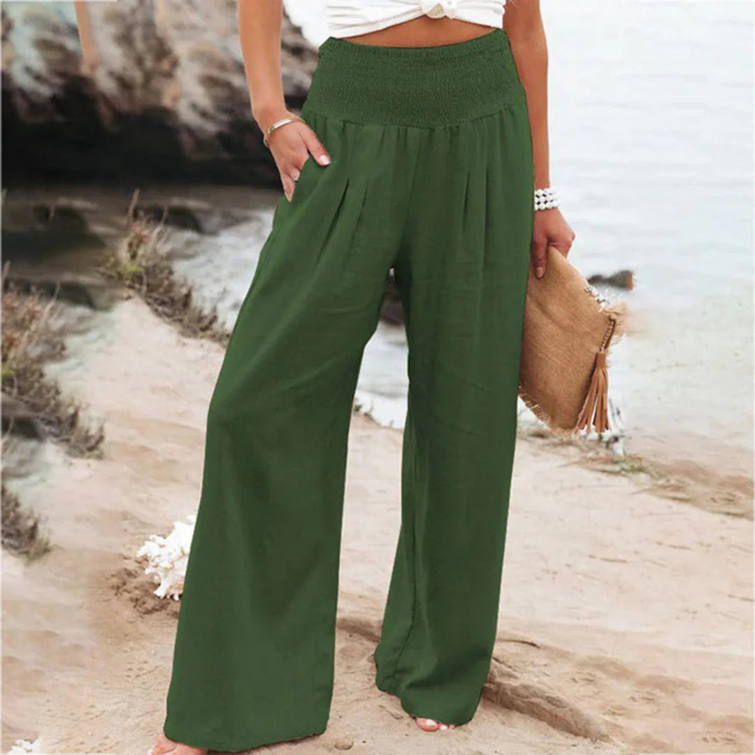 Letnie Spodnie Stretch Damskie