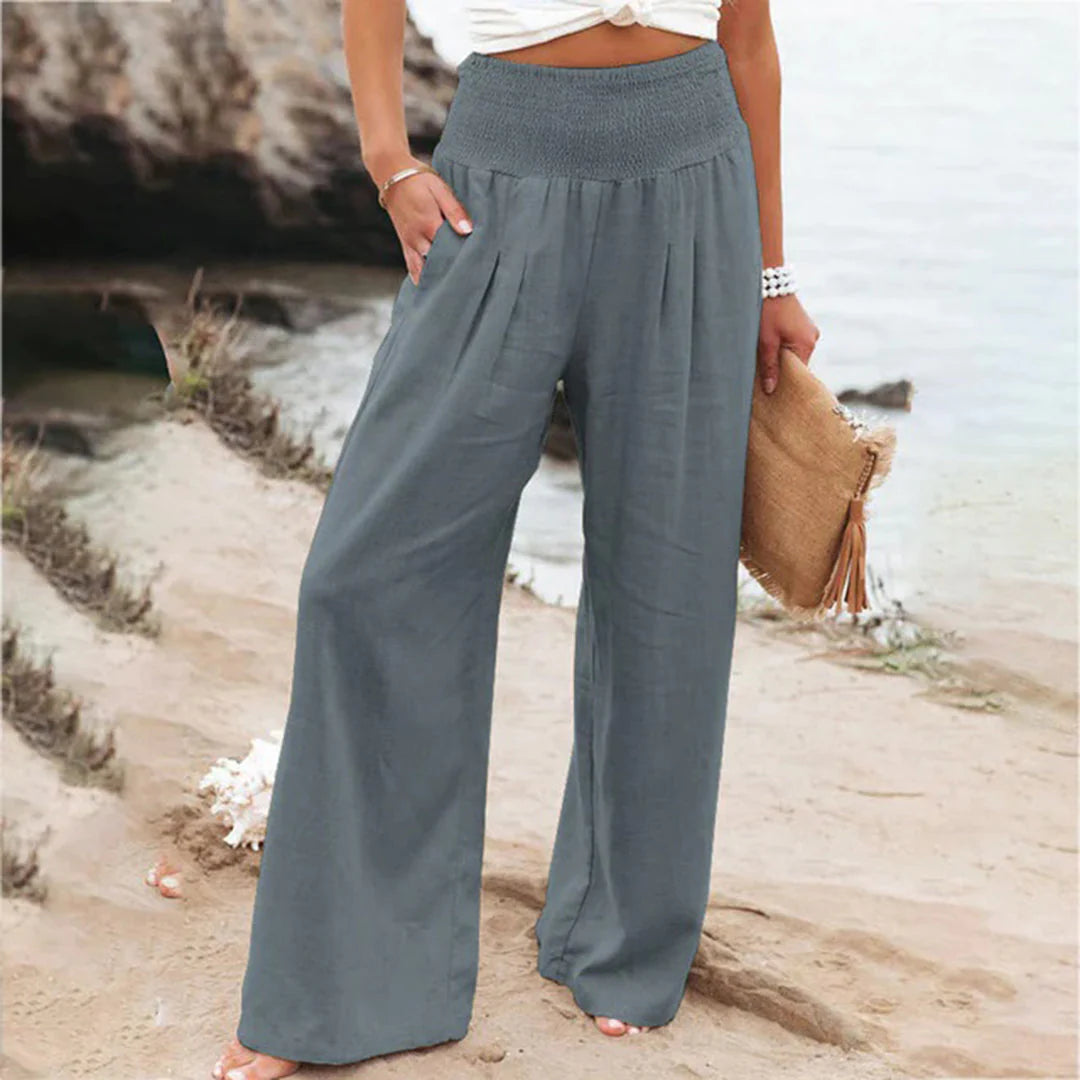 Letnie Spodnie Stretch Damskie